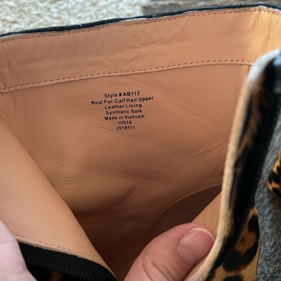 J Crew Leopard Sadie Boots - Picture 5 of 5